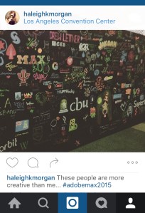 Adobe Max design wall